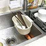 Re-Kitch.™  Punch-free buckle kitchen sink shelf