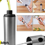 Re-Kitch.™ Stainless Steel Cooking Spray Oil Can