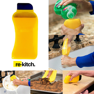 Re-Kitch™ 3-in-1 Premium Silicone Kitchen Sponge