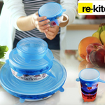 Re-Kitch.™  Reusable Retractable Cover Kitchen Accessories