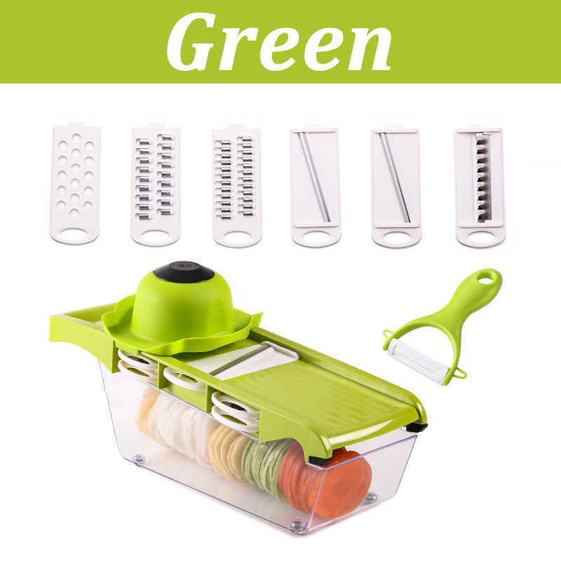Re-Kitch.™ Multifunctional Vegetable Cutter Home Kitchen Slicing And Dicing Fruit Artifact